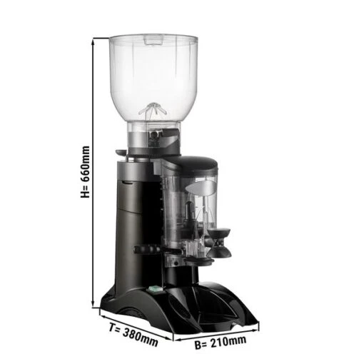 Kaffeemühle - Schwarz - 2kg - 400 Watt - 63dB