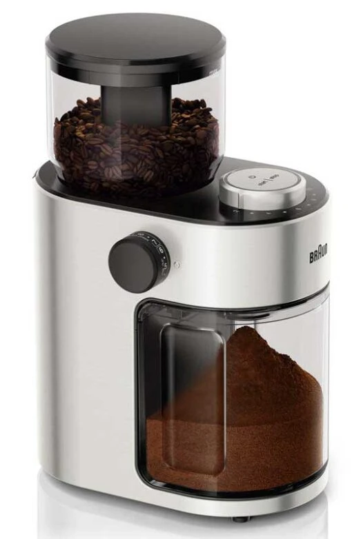 Braun Kaffeemühle Bohnenbehälter (220g) KG7070 110W Edelstahl